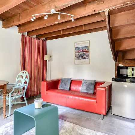 דירה Le Patio De La Bastide Avec Terrasse & Netflix - Quartier Paisible קרקסון